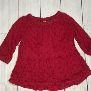 Burgundy Blouse